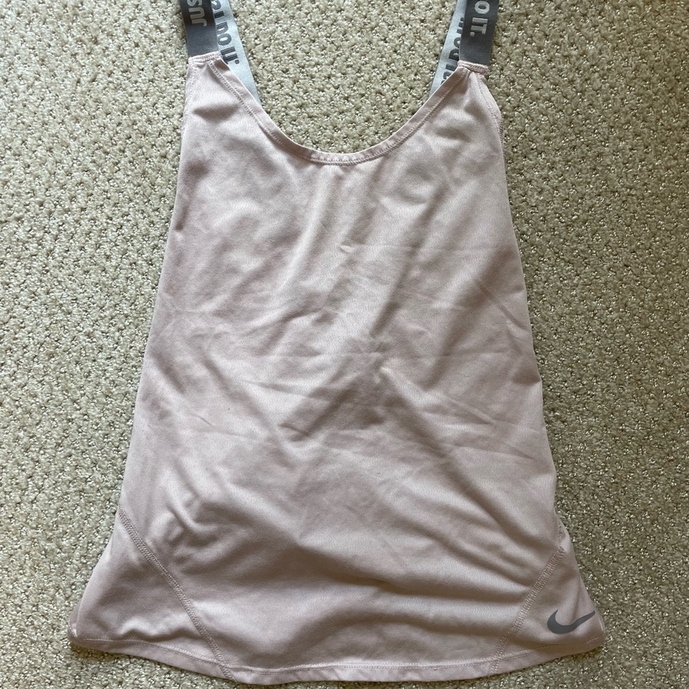 Nike Dri-Fit Light Pink Workout Tank